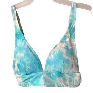 JOHNNY WAS CALME Aqua Keys Adjustable Bikini Top